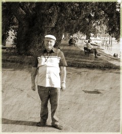 Abbbildung: Edgar im Urlaub am Bodensee